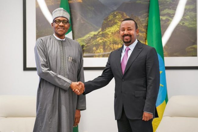 Buhari to attend second term inauguration of Ethiopian PM