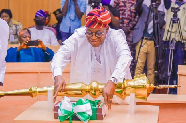 Oyetola presents N129.7bn budget for 2022 fiscal year