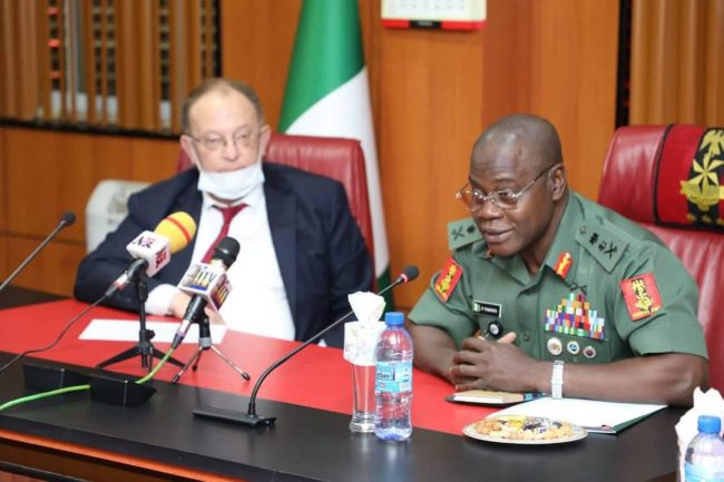 Nigeria partners Russia on acquisition of military equipment