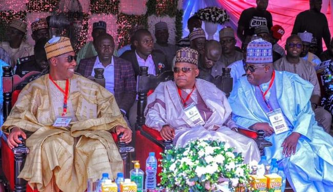 APC: Dalori reelected chairman as Zulum, Shettima, Sheriff grace Borno congress