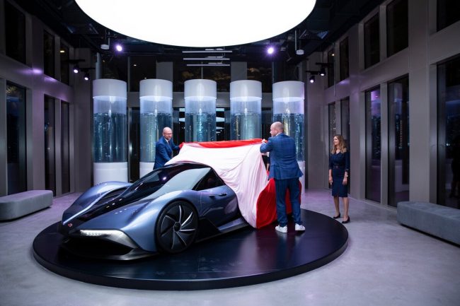 Dubai: Slovakia unveils its first hydrogen car at Expo 2020