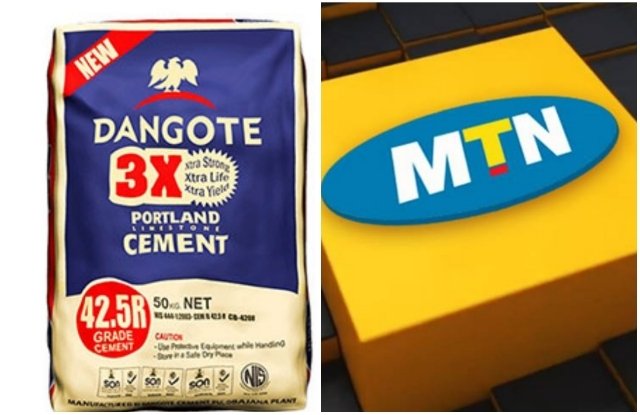 Dangote Cement, MTN pay highest income tax to FG in 2020