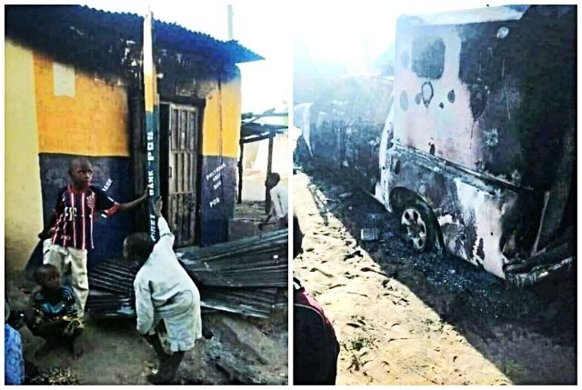 Bandits kill 12, set 2 police vehicles ablaze in Zamfara