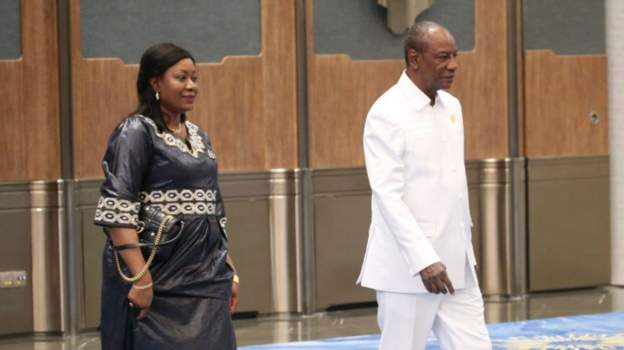 Guinea junta says ex-president Condé moved to wife's home