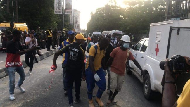 Sanwo-Olu orders probe of Ikoyi building collapse, as 3 persons rescued