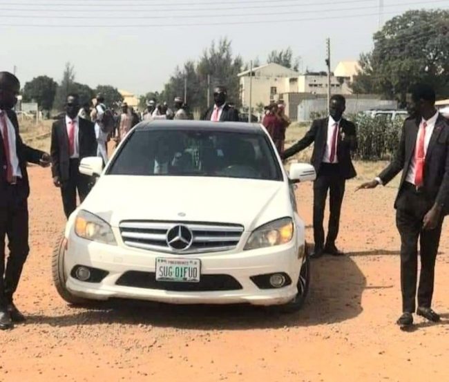 FUD SUG president 'not attending lecture in convoy'