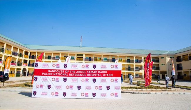 In pictures: AbdulSamad Rabiu builds N4bn hospital for Nigeria police