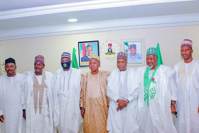 Progressives govs pay solidarity visit to Yahaya over political skirmishes in Gombe