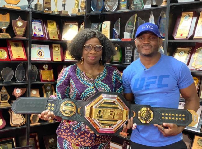 Dabiri-Erewa hails Kamaru Usman for retaining UFC title