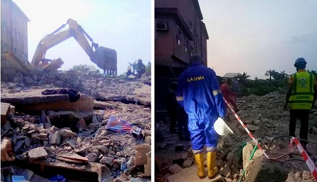 Another building collapses in Lagos, 4 killed, 5 injured