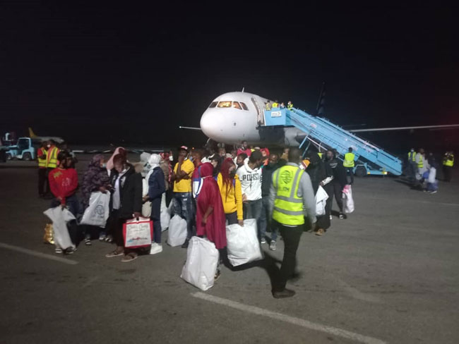 162 stranded Nigerians return from Libya