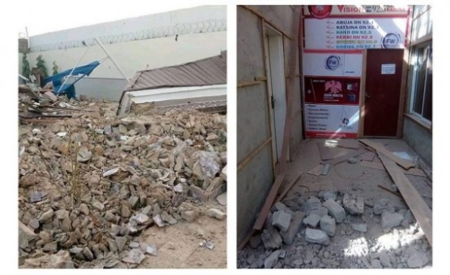 Mahdi Shehu demolishes Vision FM station in Kaduna