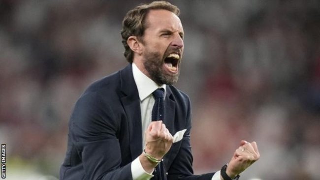 England manager Gareth Southgate signs new contract