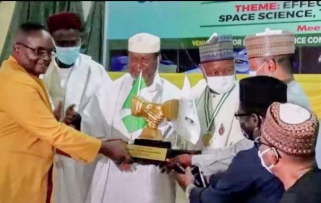 NASRDA confers Space Ambassador award on Kebbi governor