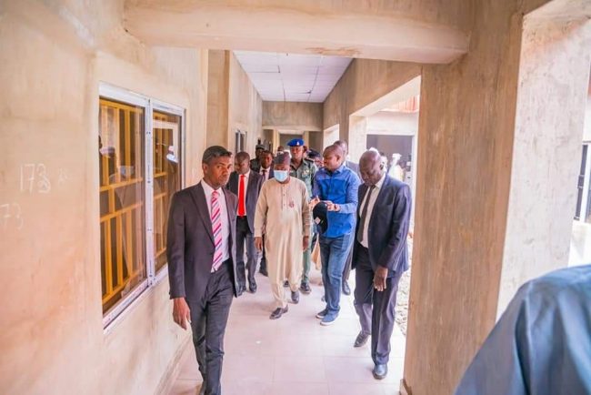 Adamawa governor inspects 60-bed hospital project in Shelleng