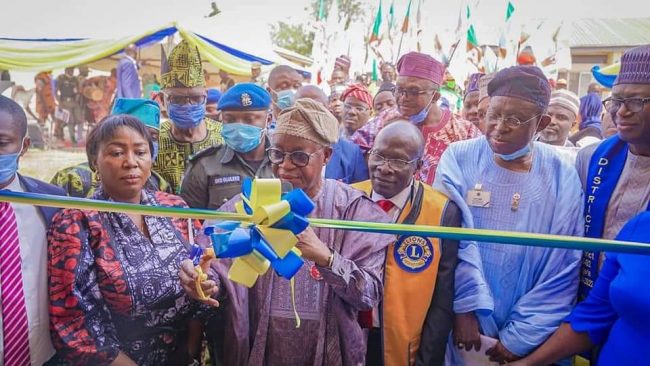 Oyetola inaugurates new $500,000 eye care centre in Osogbo