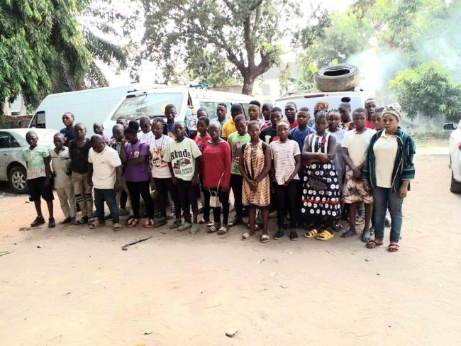 NDLEA recovers 34 kids from traffickers, to hand over to NAPTIP