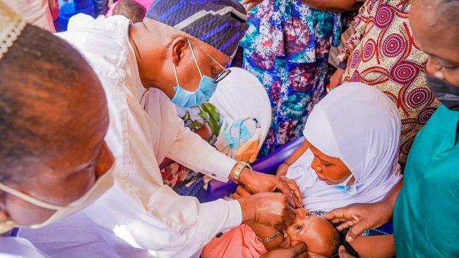 Oyetola flags off maternal, newborn, child health week in Osogbo