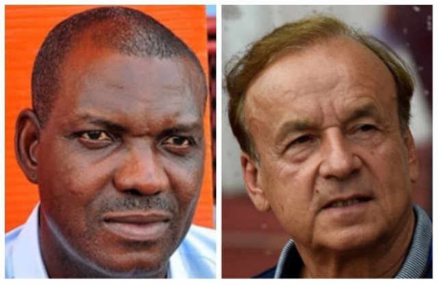 Eguavoen takes charge of Super Eagles as NFF sacks Gernot Rohr