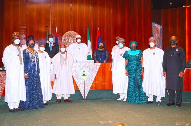 Buhari inaugurates Okadigbo-led NNPC Board
