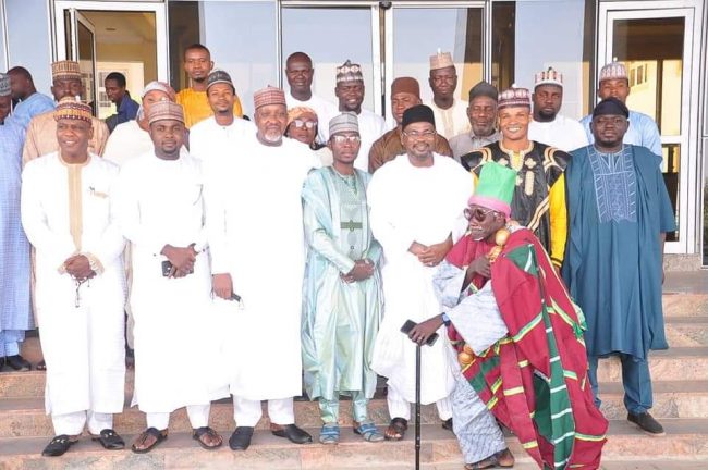 Gombe SSG, Chief of Staff meet APC musicians forum