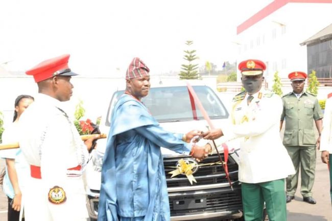 COAS presents brand new vehicles to 14 living heroes of Nigerian Army
