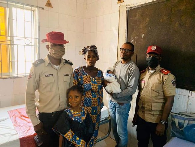 FRSC assists woman in labour to give birth