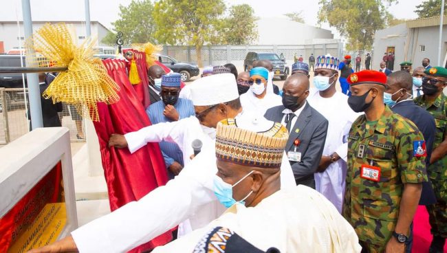 Buhari inaugurates 3m metric tonnes BUA Cement plant in Sokoto