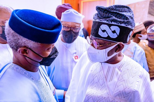 Osinbajo, Lawan, Tinubu, others attend wedding of Adamu Adamu's daughter (photos)