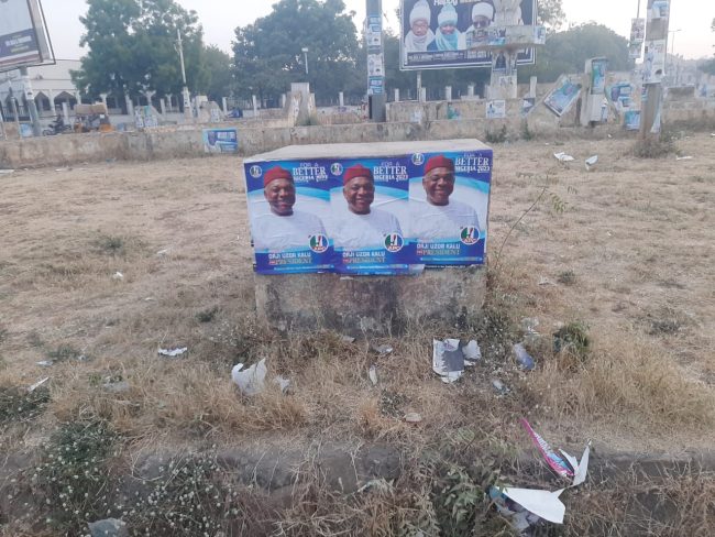 2023: Youths flood Bauchi with Kalu's posters
