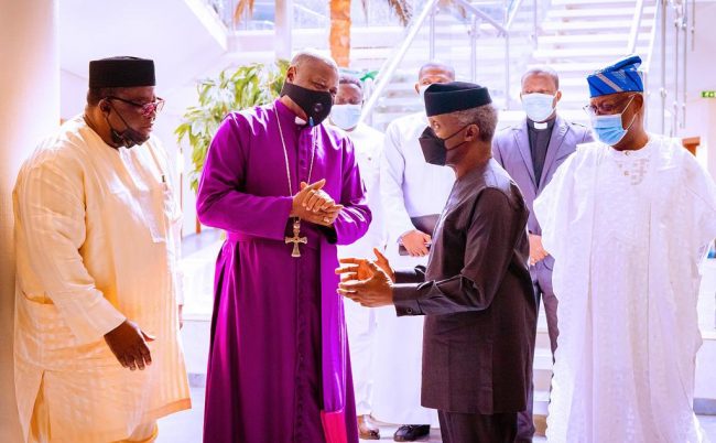 Osinbajo hails resolution of African Church's internal dispute
