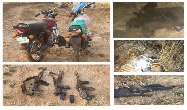 Kaduna: Troops neutralize 3 terrorists, recover arms in Chikun