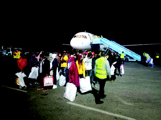159 stranded Nigerians evacuated from Libya