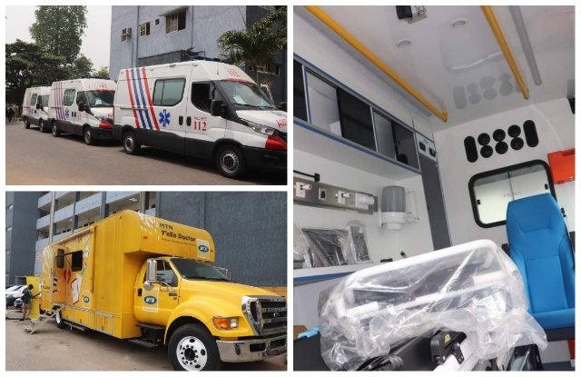 Lagos gets 8 new ambulances, 1 health truck from donor partners