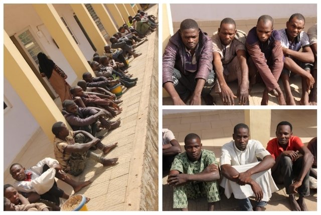 Bauchi police parade 33 suspects over kidnapping, armed robbery, other offences