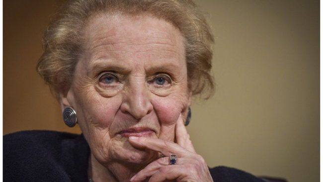 First female US secretary of state Madeleine Albright dies at 84