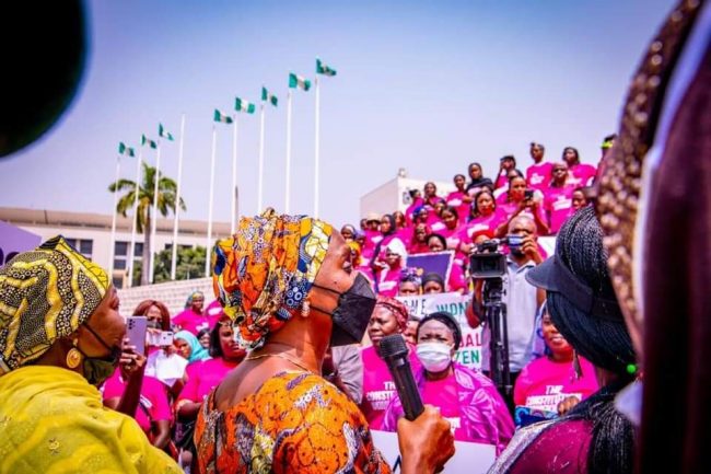Gender bills: Aisha Buhari urges National Assembly to reconsider stance