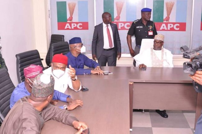 Sani Bello replaces Buni as APC caretaker chairman, harps on unity