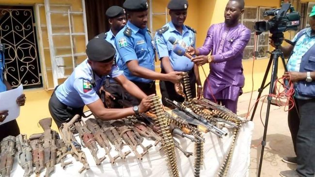 Kaduna police arrest 200 bandits, 20 armed robbers, recover weapons