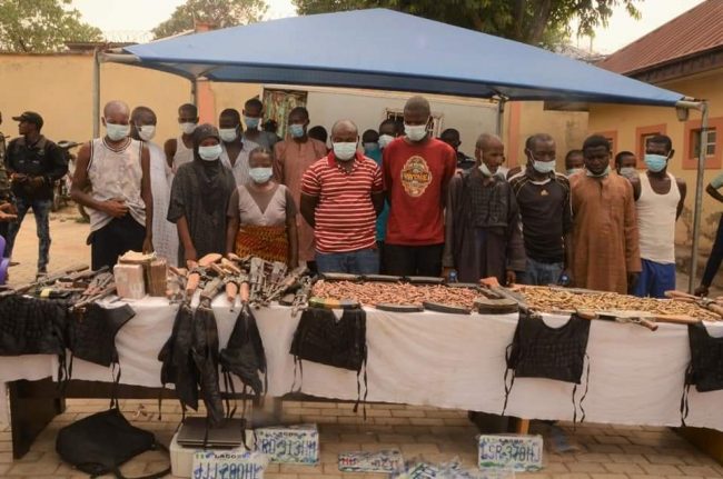 Police arrest 30 suspects over banditry, kidnapping, armed robbery, other crimes