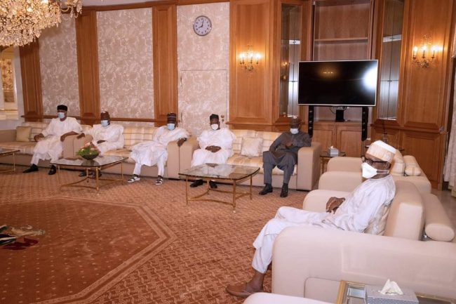Keep your eyes on the ball, Buhari tells APC leaders, members