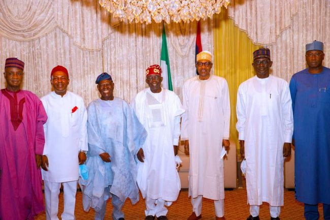 Buhari hosts Tinubu, other APC chieftains to dinner