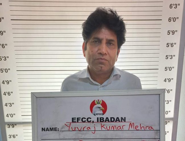 EFCC docks Indian for issuing N70m dud cheque to Ibadan DisCo