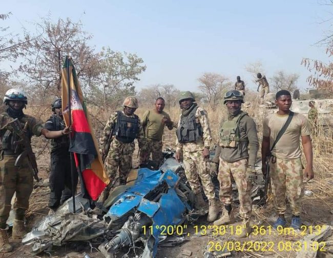 Troops uncover wreckage of Alpha Jet 1 year after crash in Sambisa