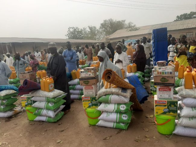 Refugees commission distributes relief materials to 200 displaced households in Bauchi