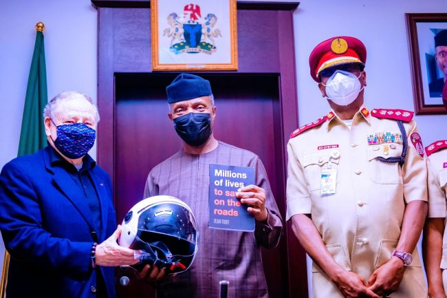 Why road safety is a priority for Nigeria - Osinbajo
