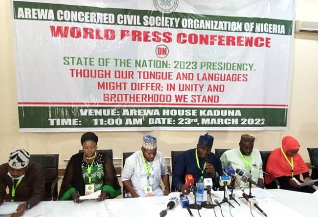 Any Northerner running for president in 2023 is an agent disunity – Arewa CSOs
