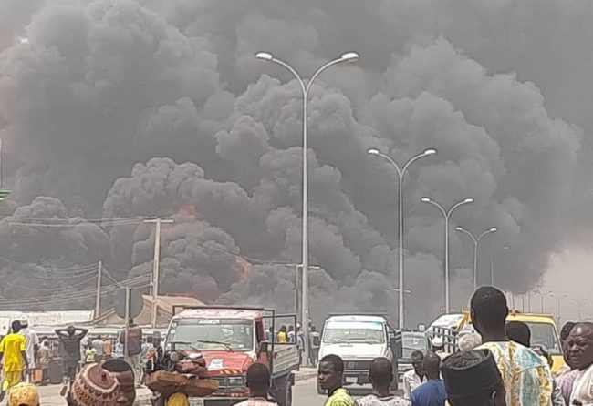 Fire destroys 16 shops at Muda Lawal market in Bauchi