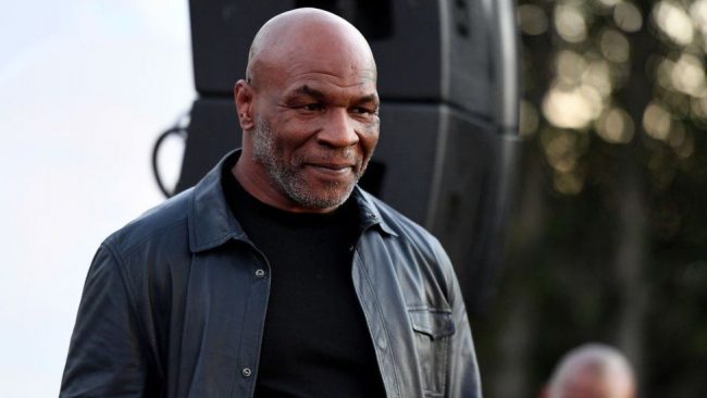 Tyson punches plane passenger who threw bottle at him