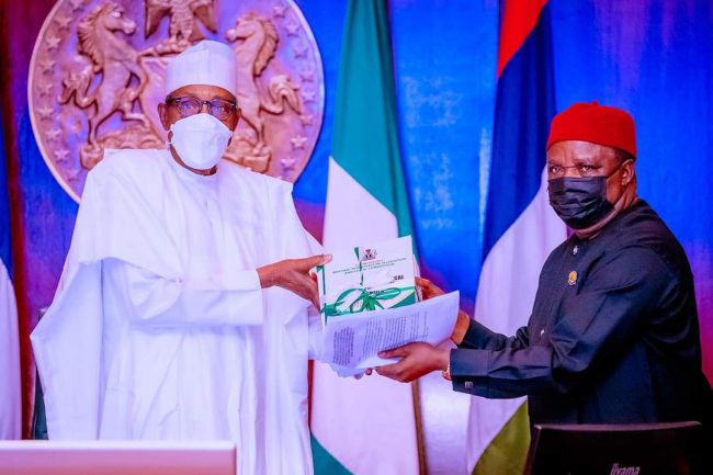 Buhari receives new revenue formula report, awaits constitution review process